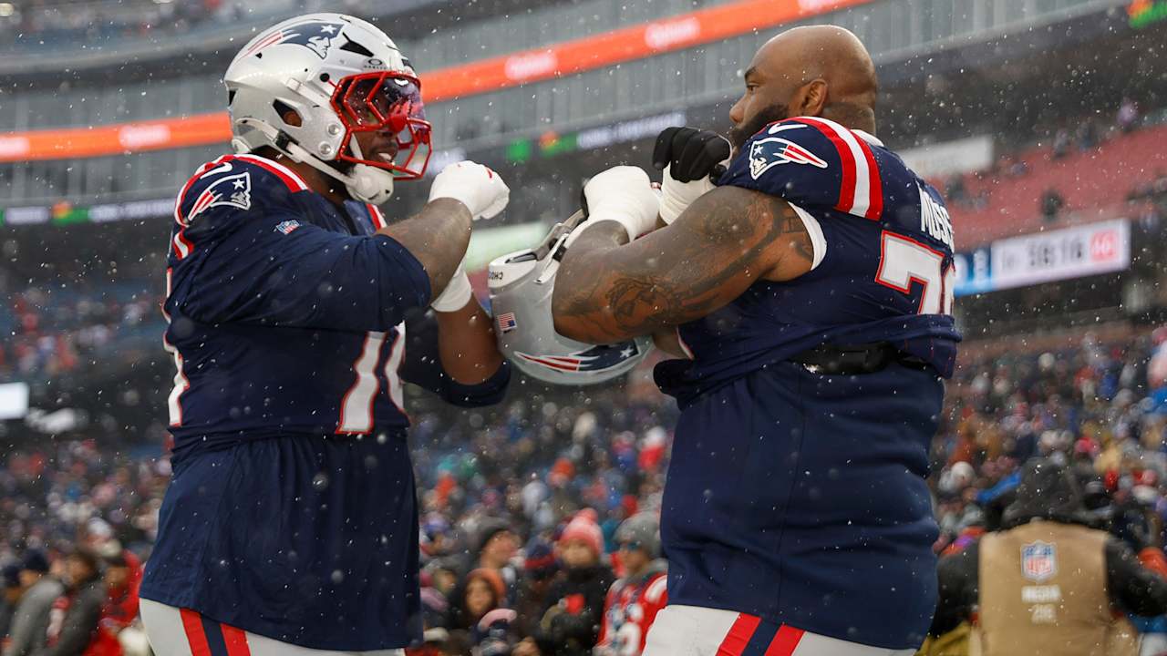 The camaraderie, learning from each other has led to the rebuilding of the Patriots offensive line