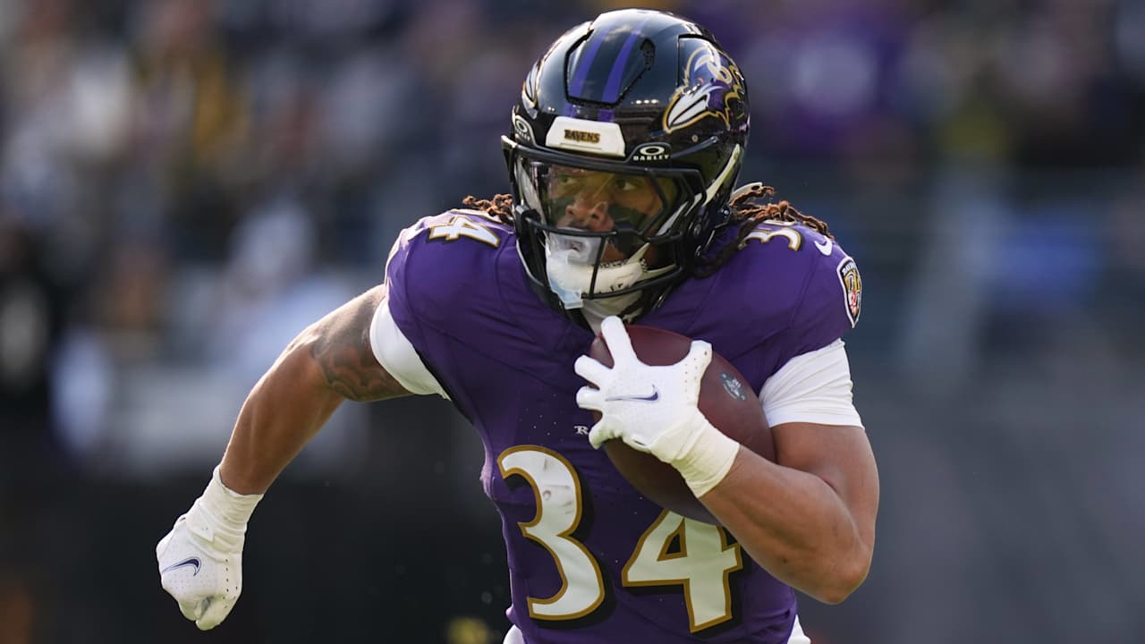 Chargers add former Ravens rusher Keaton Mitchell to offense Mike McDaniel on a two-year deal
