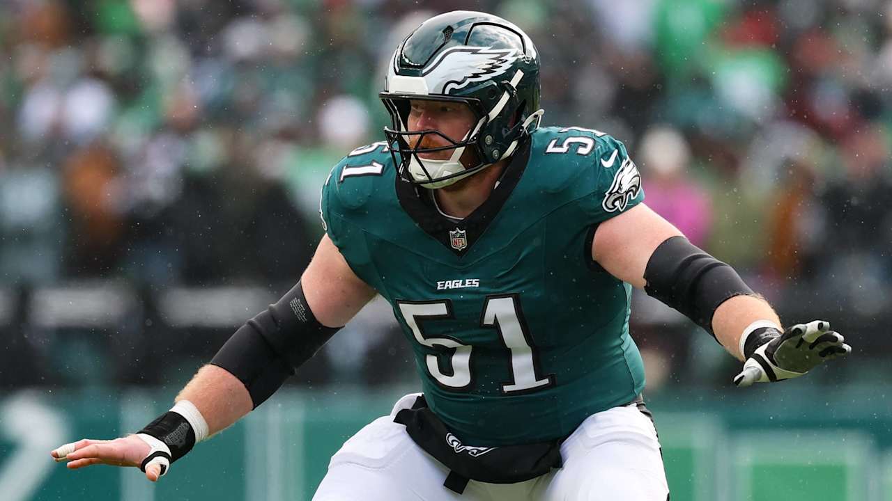 Eagles center Cam Jurgens on brutal back injury: 'I don't know how I was playing'