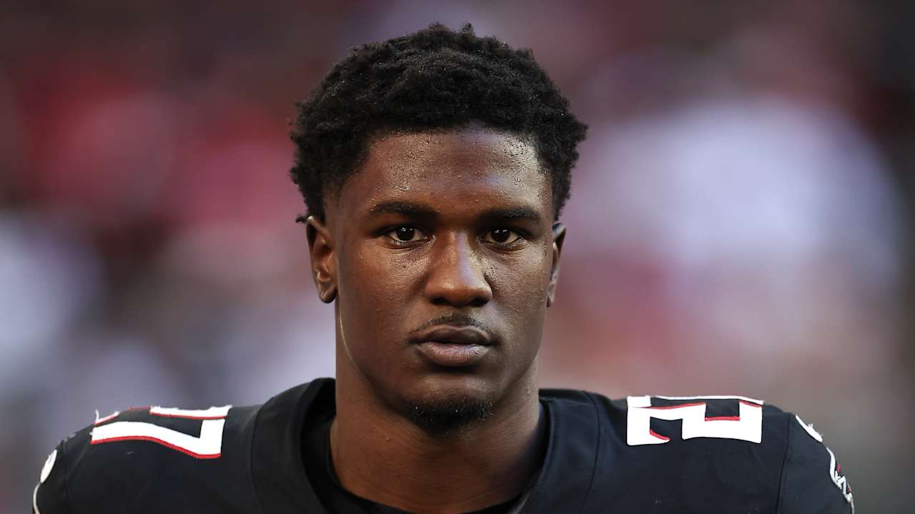 Falcons DE James Pearce Jr. charged with three felonies, one misdemeanor