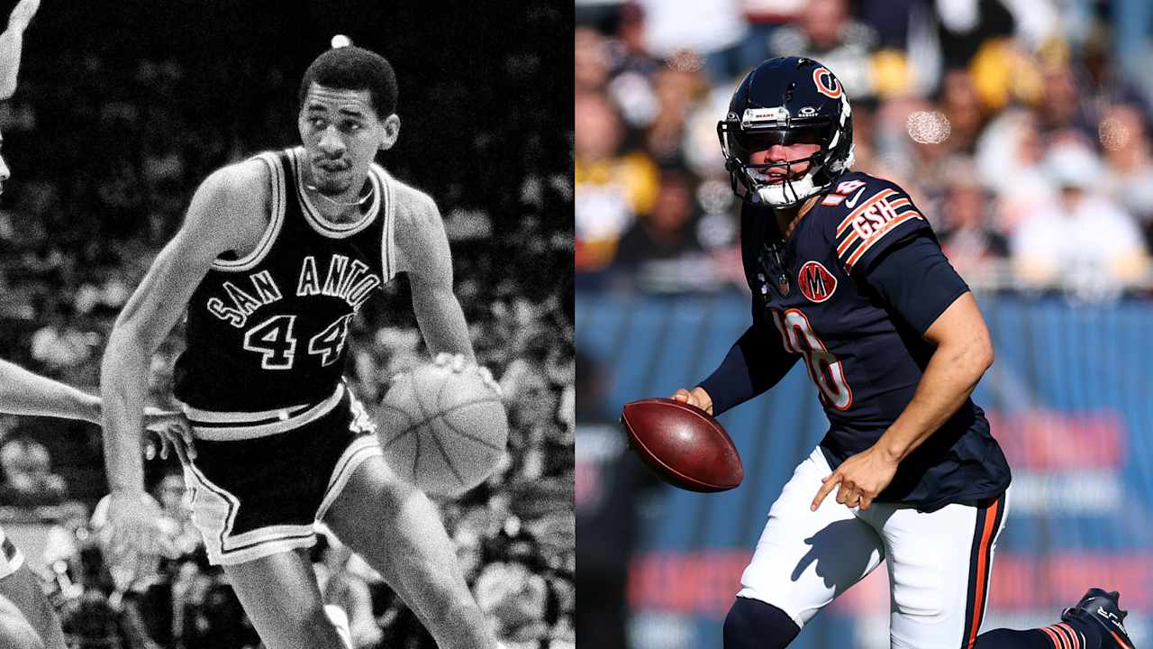 NBA legend George Gervin 'skipped' Bears QB Caleb Williams' 'Iceman' tag attempt
