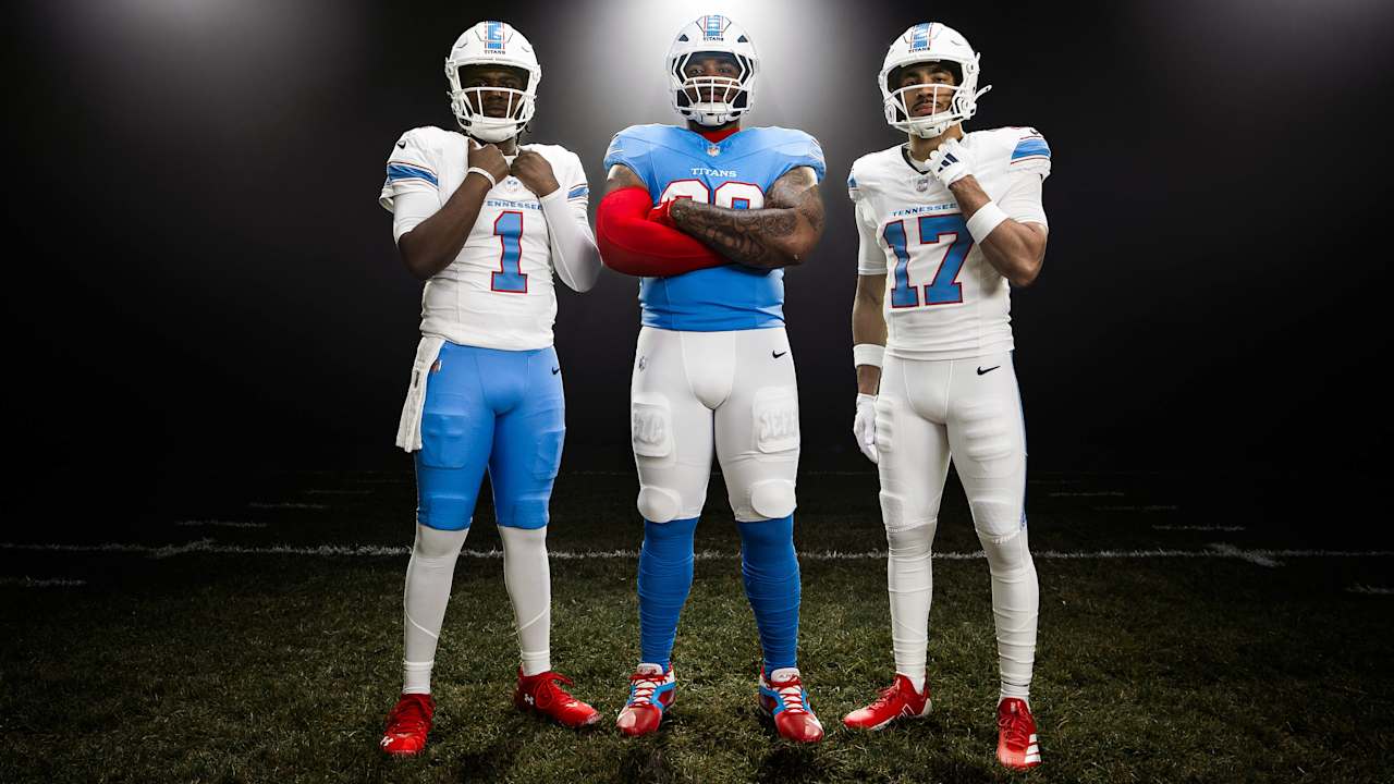 New-age Titans unveil new-look logo, uniforms and helmets