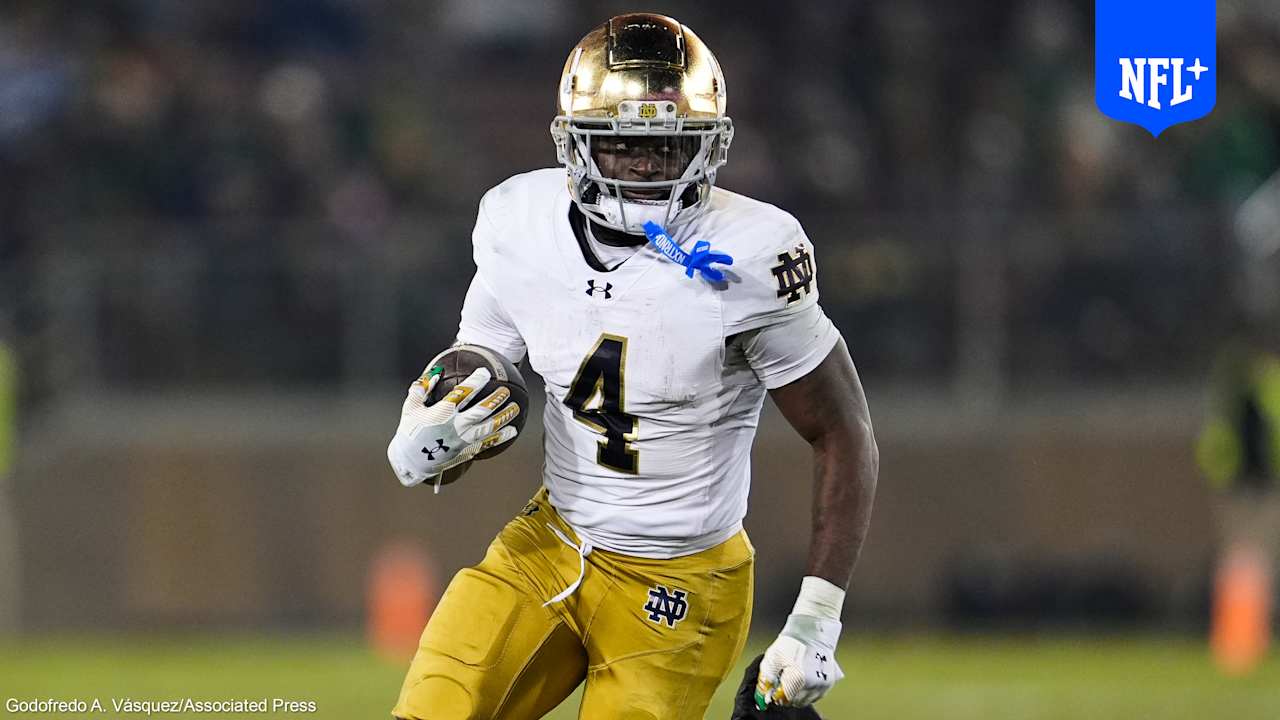 Notre Dame RB Jeremiah Love: 'I want to be a Hall of Famer'
