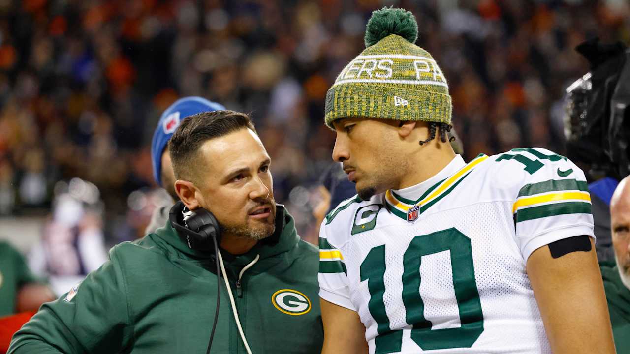 Packers' Jordan Love 'very happy' extended coach Matt LaFleur: 'It was the coach who laid me down'