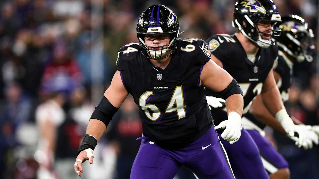 Ravens GM Eric DeCosta on trading center Tyler Linderbaum: 'We have a pretty good history of drafting centers'