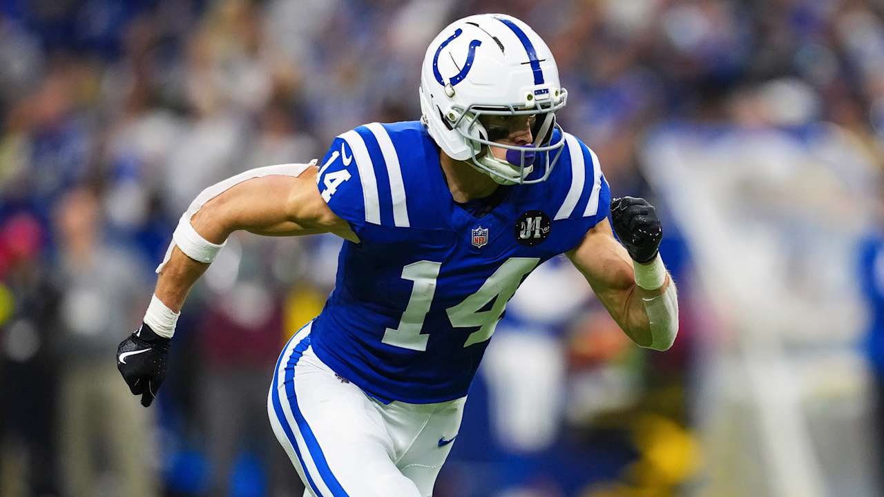 WR Alec Pierce re-signs with Colts on four-year, $114 million deal
