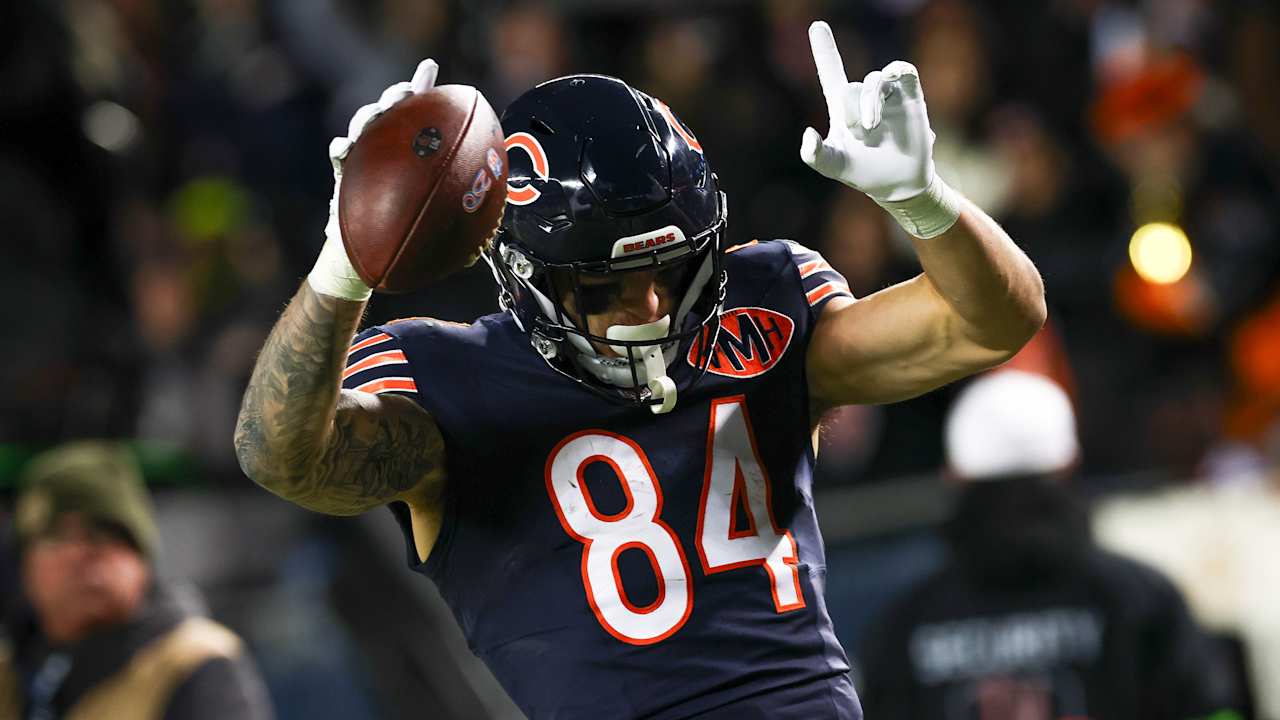 Ber TE Colston Loveland in bigger role: 'I wouldn't have it any other way'