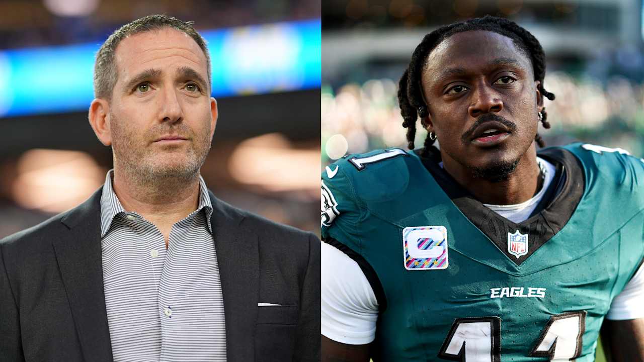 GM Howie Roseman maintains 'AJ Brown's an Eagle' after recent WR additions