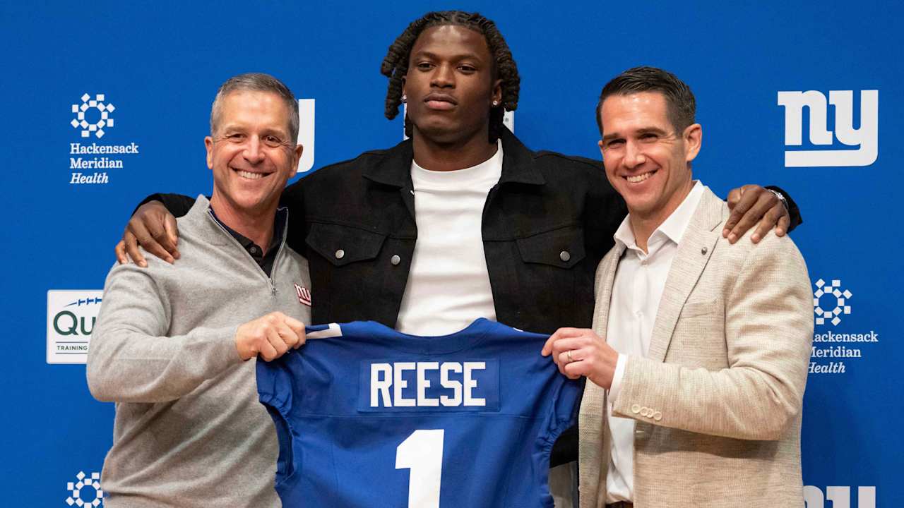 Joe Schoen excited to take advantage of Arvell Reese's 'versatility', expects Giants to contend in 2026