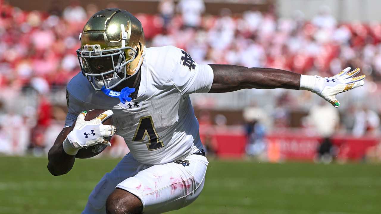 Marcus Freeman: 'Unicorn' RB Jeremiyah Love could be elite wide receiver