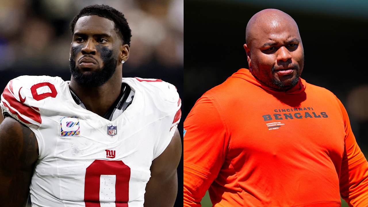 Brian Burns of the Giants takes on a new role as defensive leader following the departure of Dexter Lawrence