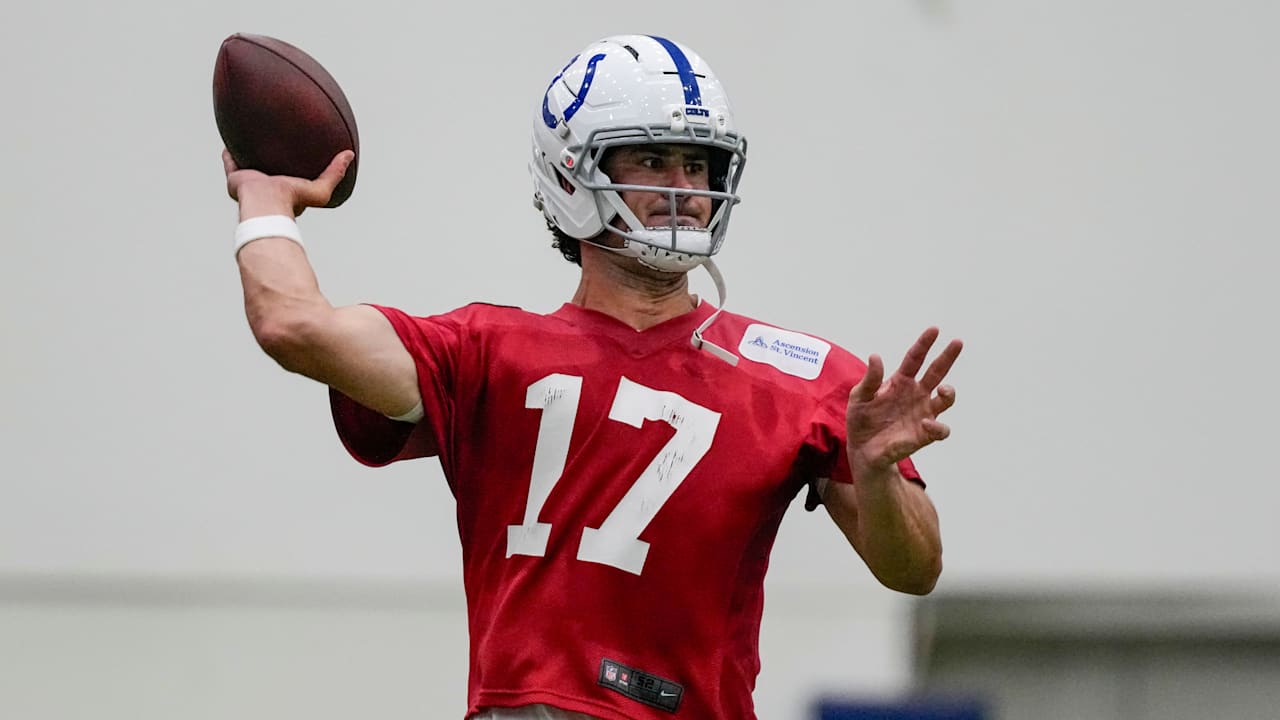 Colts QB Daniel Jones (Achilles) "absolutely" expects to be ready for Week 1