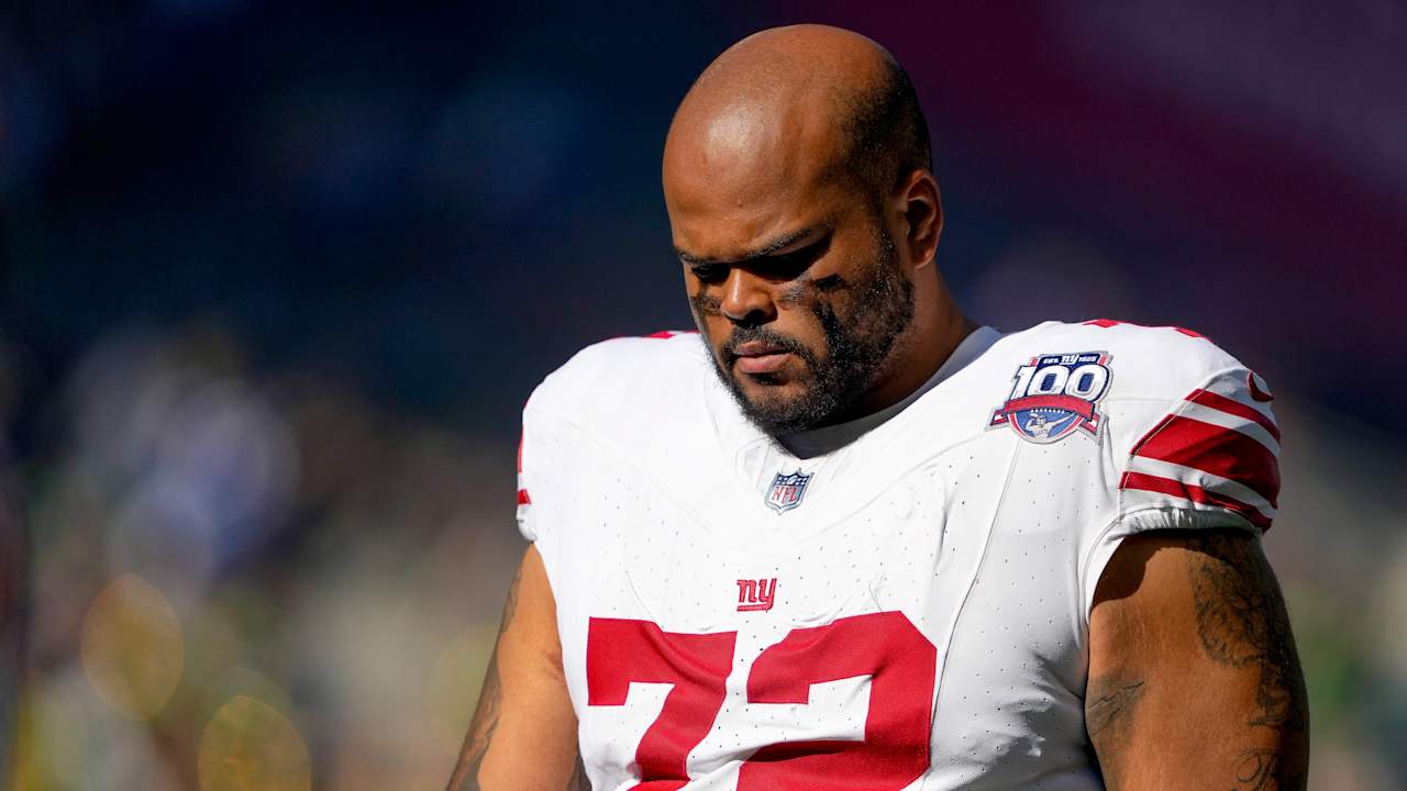 Giants RT Jermaine Eluemunor after Big Blue adds Francis Mauigoa: 'Our offensive line can be a top 10 line'