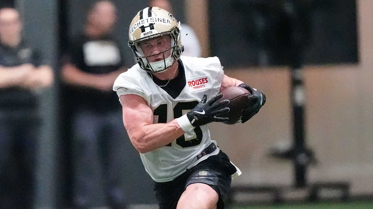 Saints sign UDFA WR Brock Rechsteiner, son of WWE Hall of Famer Scott Steiner