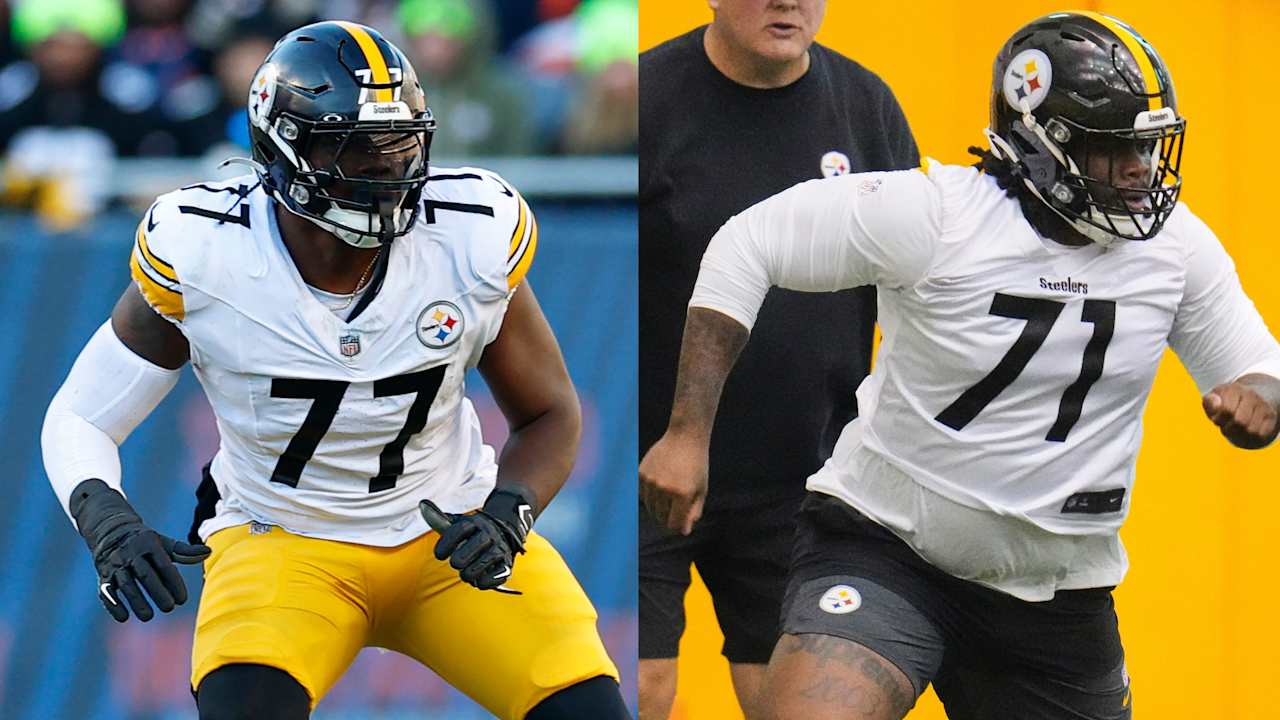 Steelers OT Broderick Jones (neck) on Max Iheanachor pick: 'No one knows what the future holds for me'