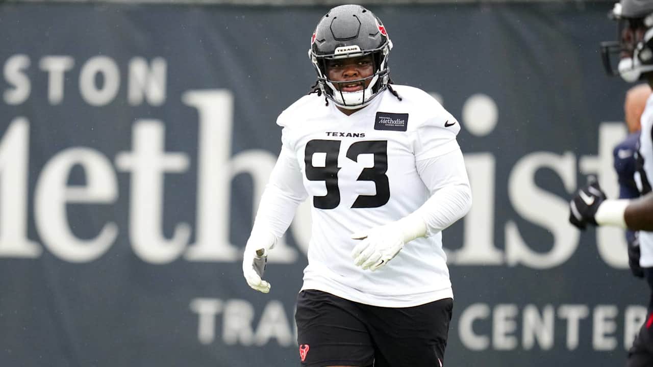 Texans rookie DT Kayden McDonald: Rookie of the Year, Super Bowl 'are realistic for me'