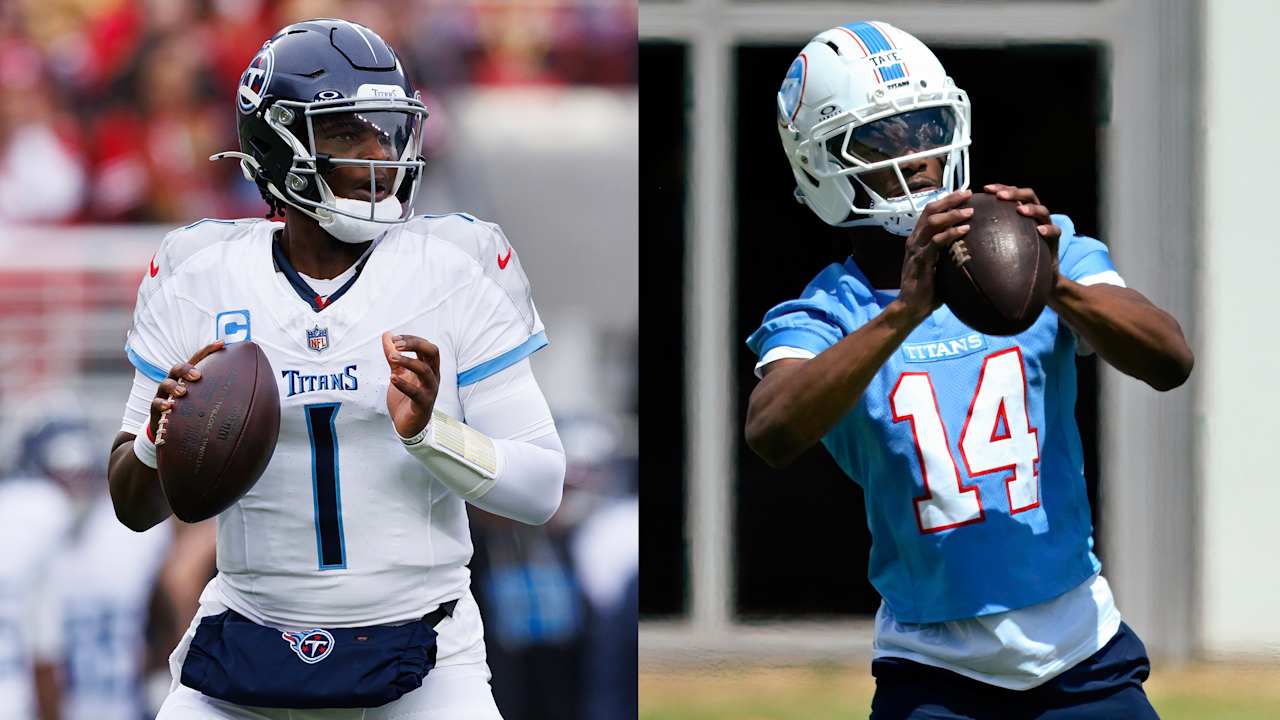 Titans QB Cam Ward expects an "explosive year" from first-round rookie WR Carnell Tate