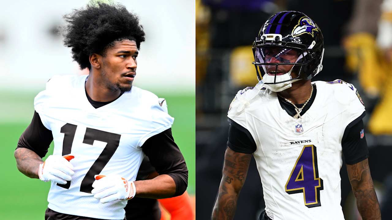 Todd Monken sees some similar traits between Browns rookie WR KC Concepcion and Ravens' Zay Flowers