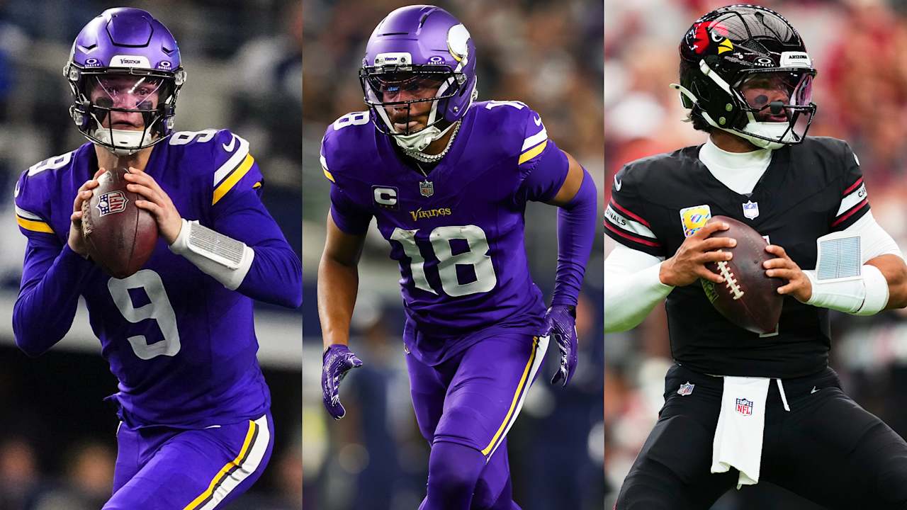 Vikings' Justin Jefferson eager for QB race between JJ McCarthy and Kyler Murray: 'Who will be that dawg?'