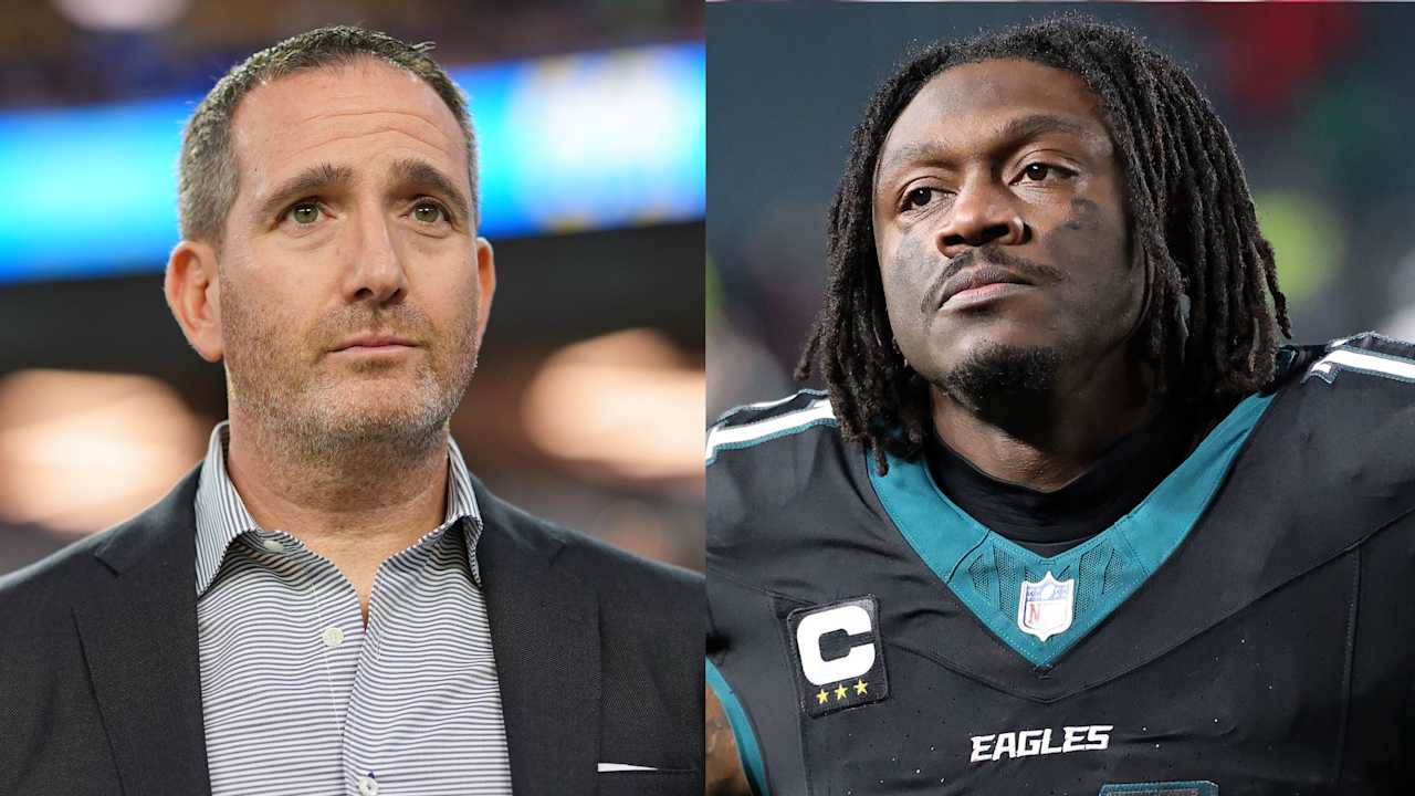 Eagles' Howie Roseman on 2028 first-rounder compensation in AJ Brown trade: 'A pick is a pick'