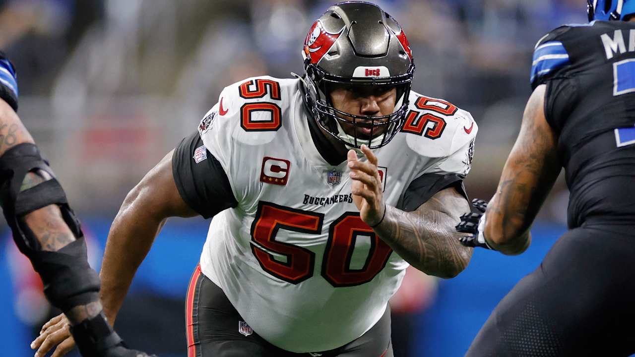 NFL Network: Sitting drills with Bucs' Vita Vea are under contract