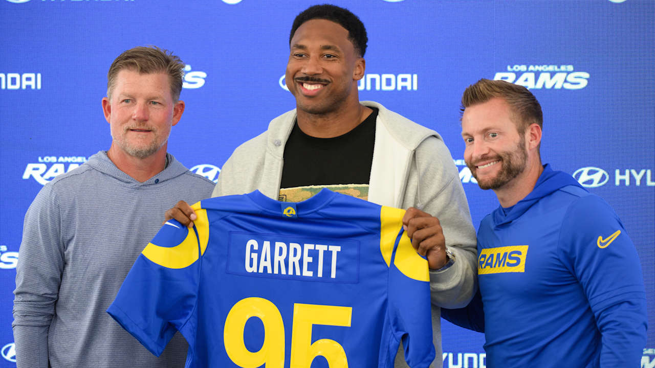 New Ram Myles Garrett has 'urgency' to win Super Bowl, cement himself 'among the greats'