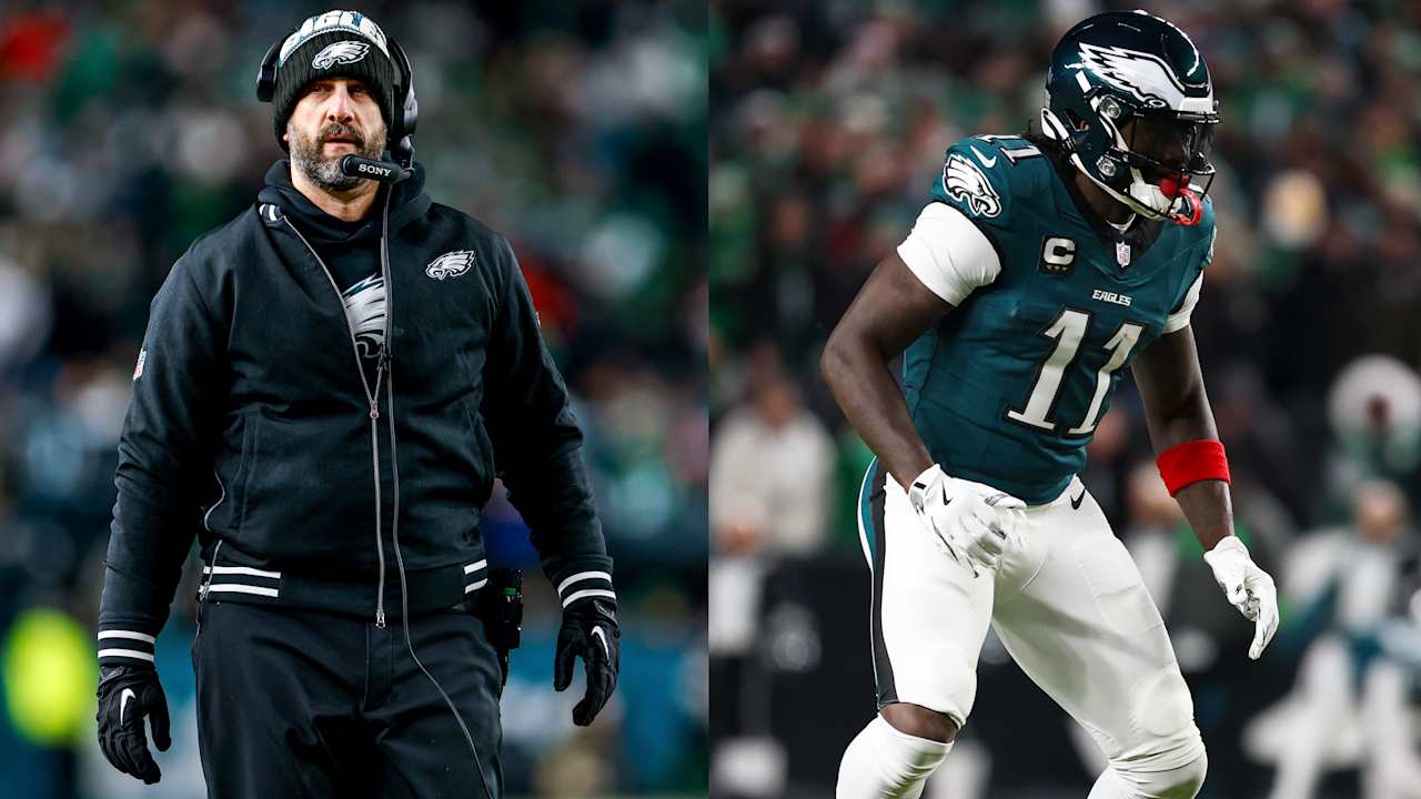 Nick Sirianni says Eagles have been successful with AJ Brown; HC excited for the WR group