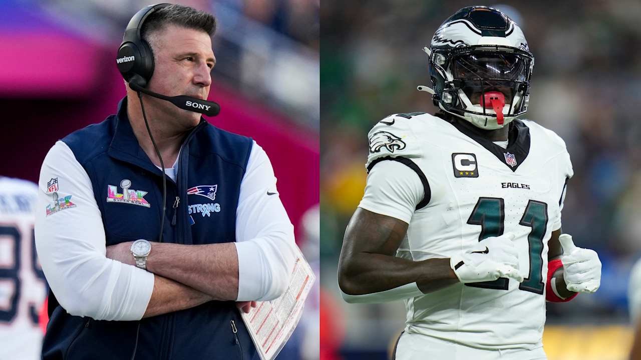 Patriots HC Mike Vrabel on AJ Brown trade: 'Trying to improve our football team in every way possible'