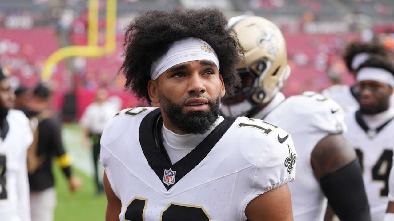 Saints WR Chris Olave is targeting a contract extension after training camp