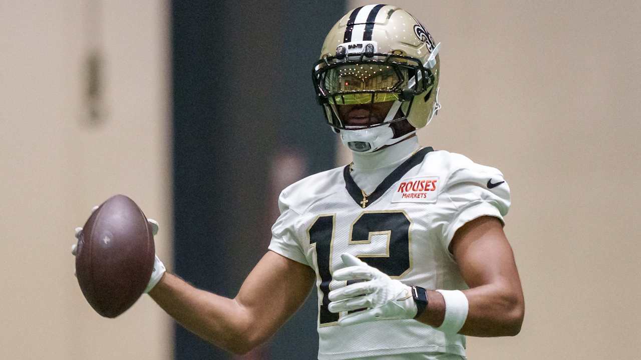 Saints WR Chris Olave still not fully cleared from blood clot problem