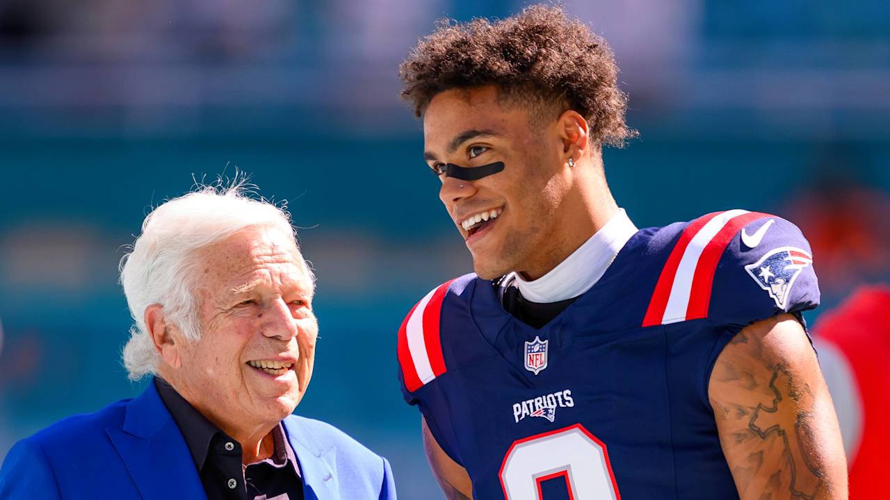 Robert Kraft: The Patriots have offered Christian Gonzalez the biggest contract in franchise history