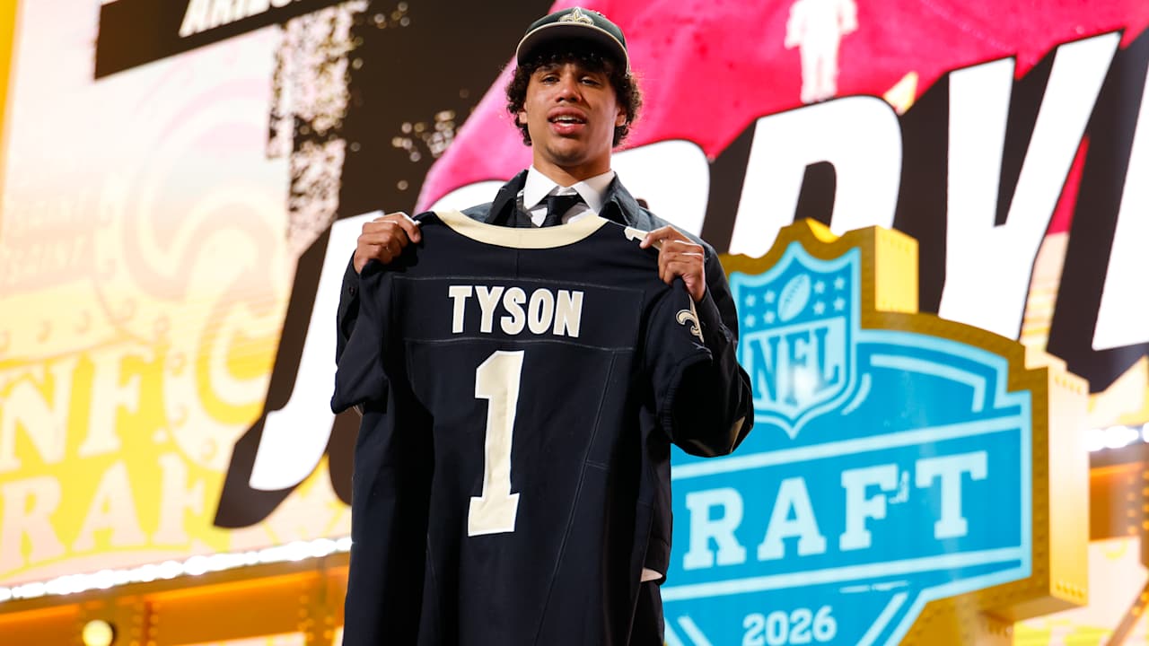 Saints QB Tyler Shough on WR Jordyn Tyson: 'He's just like an elite hitter'