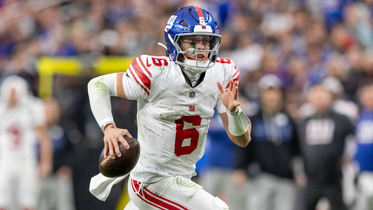 The Giants' John Harbaugh had no worries about Jaxson Dart protecting him
