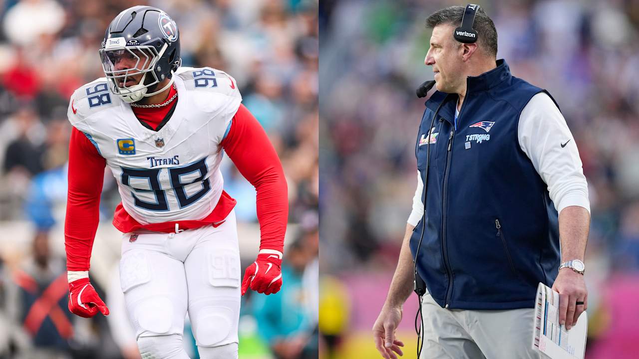 Titans' Jeffery Simmons on ex-coach Mike Vrabel leading Patriots to Super Bowl: 'I'm jealous as hell'