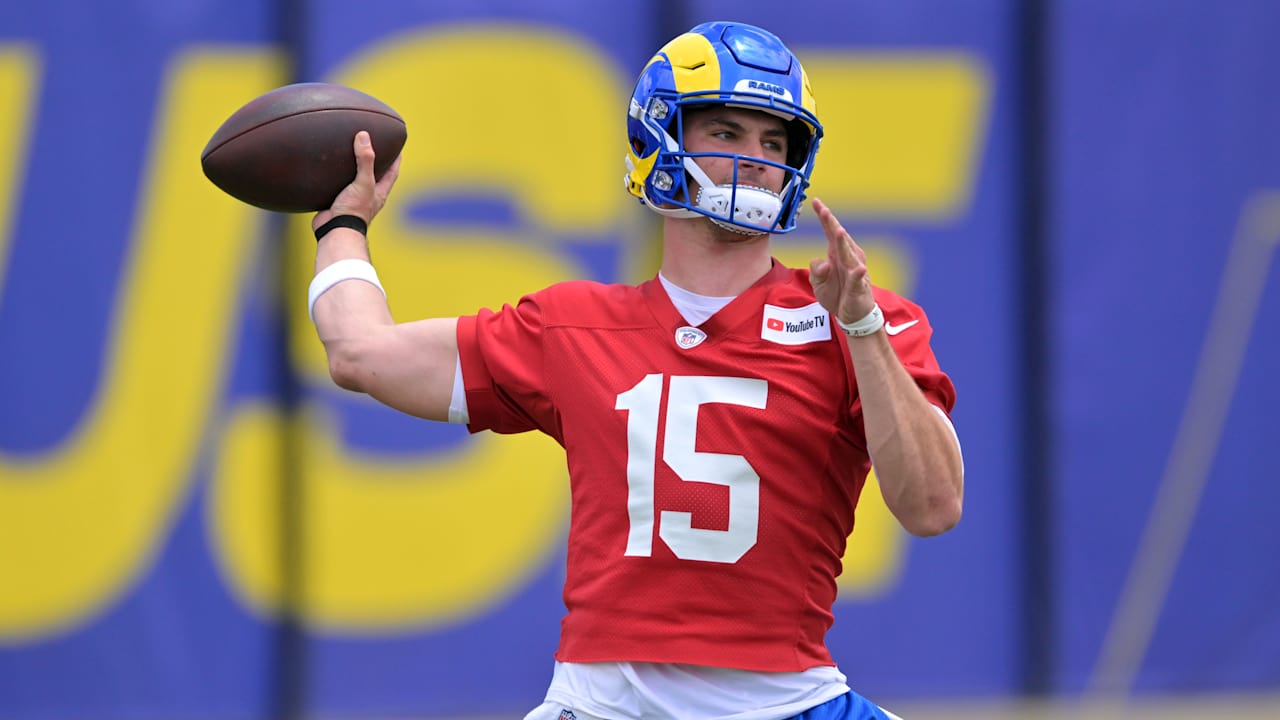 Ty Simpson: Learning Rams offense like 'drinking from a hydrant'
