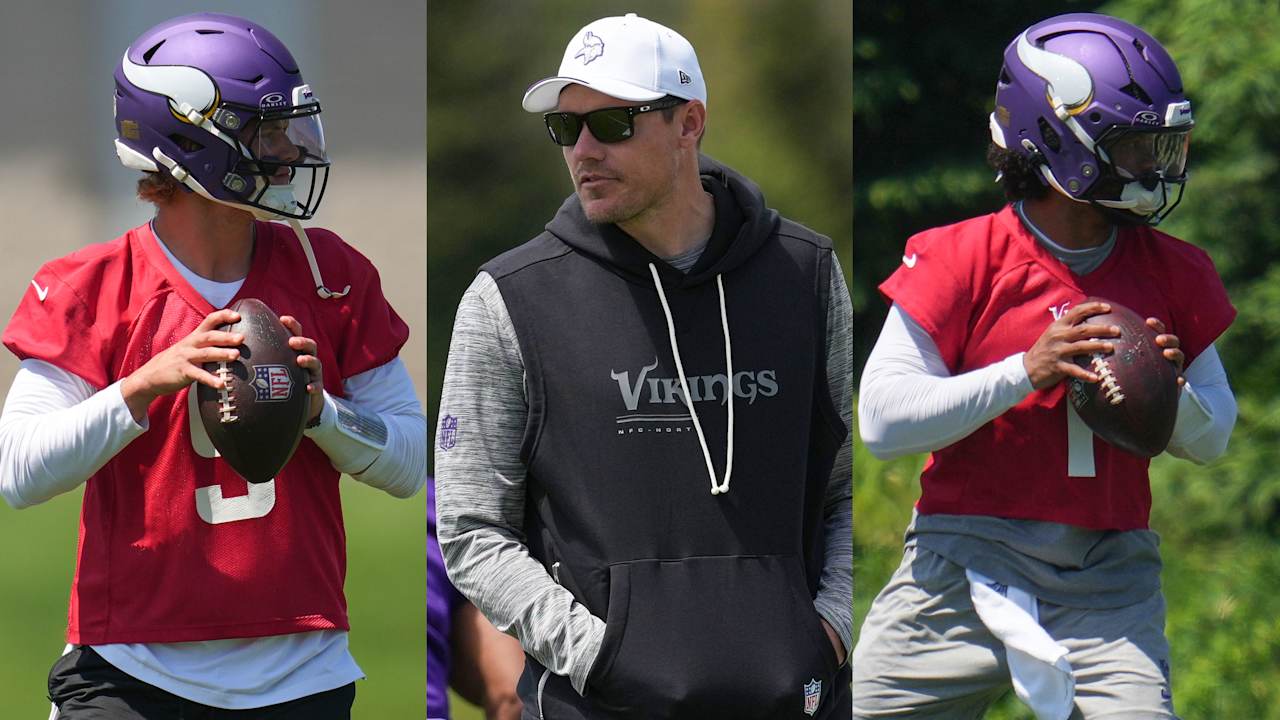 Vikings QB battle: Kevin O'Connell looks for either Kyler Murray or JJ McCarthy to set 'standard'