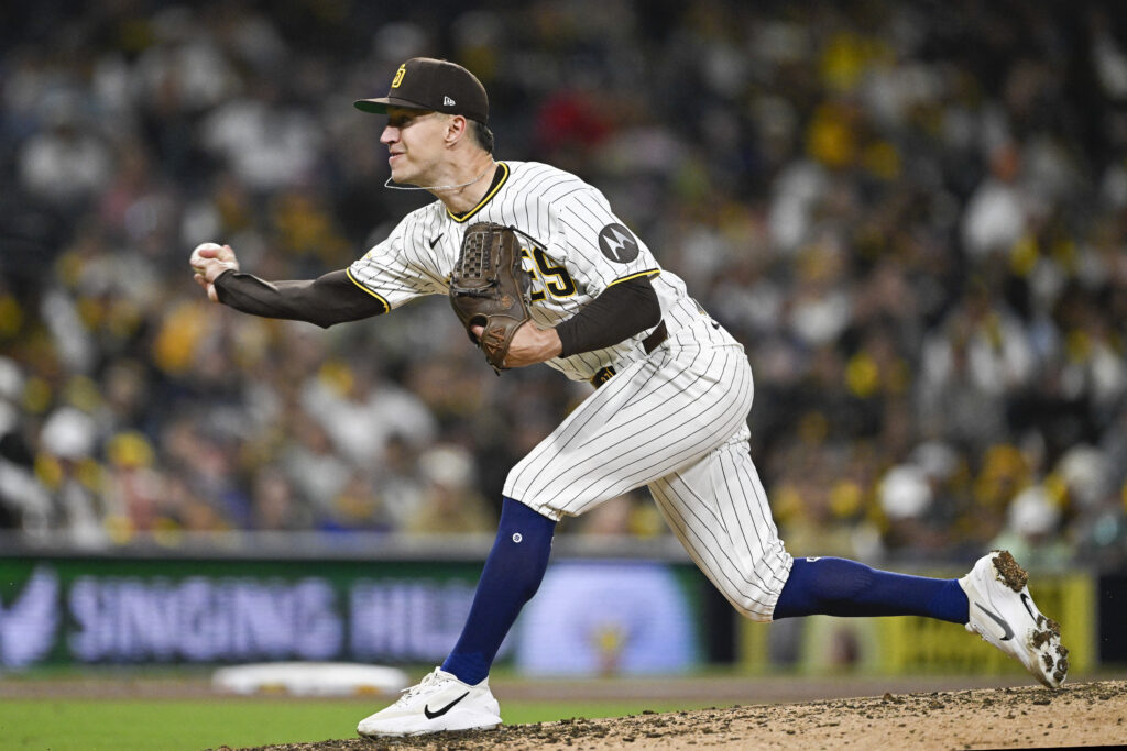 Padres designate reliever Alek Jacob for assignment
