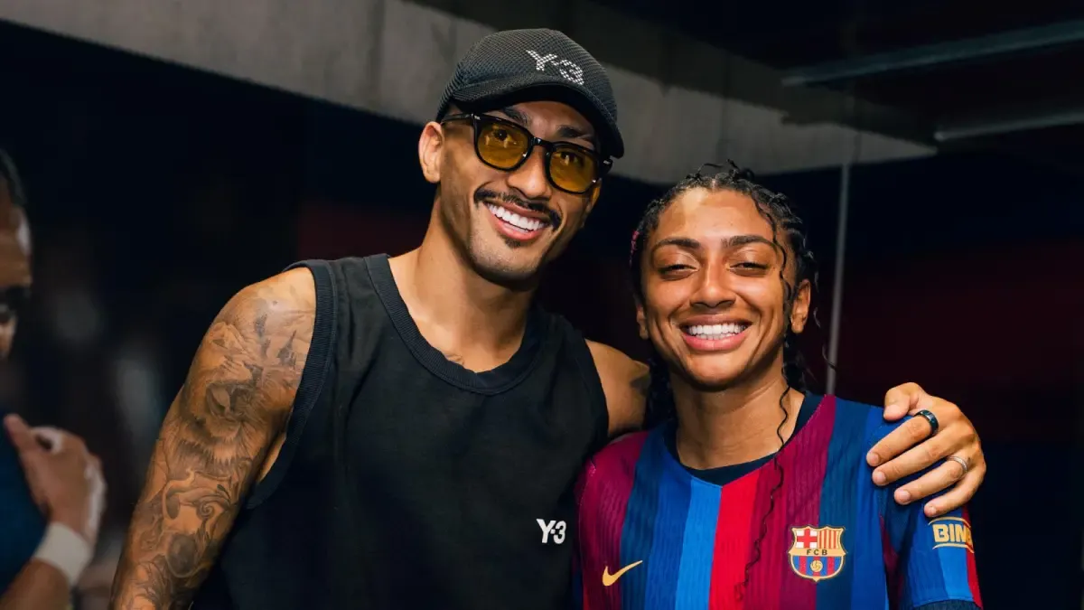 Kerolin says Raphinha helped her score her debut goal for Barça Women.
