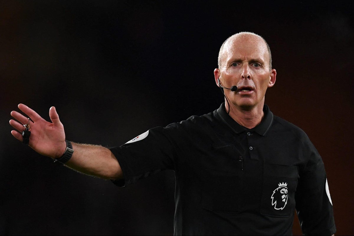 Ex-Premier League referee Mike Dean says he used to play 'games' in matches 'for a laugh'