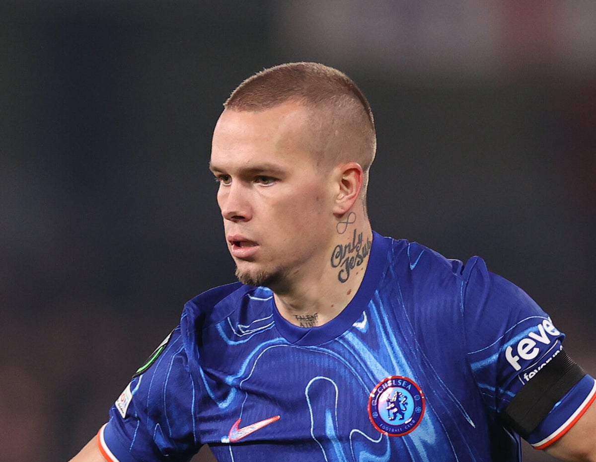 Tottenham make enquiry over potential loan move for Chelsea's Mykhailo Mudryk