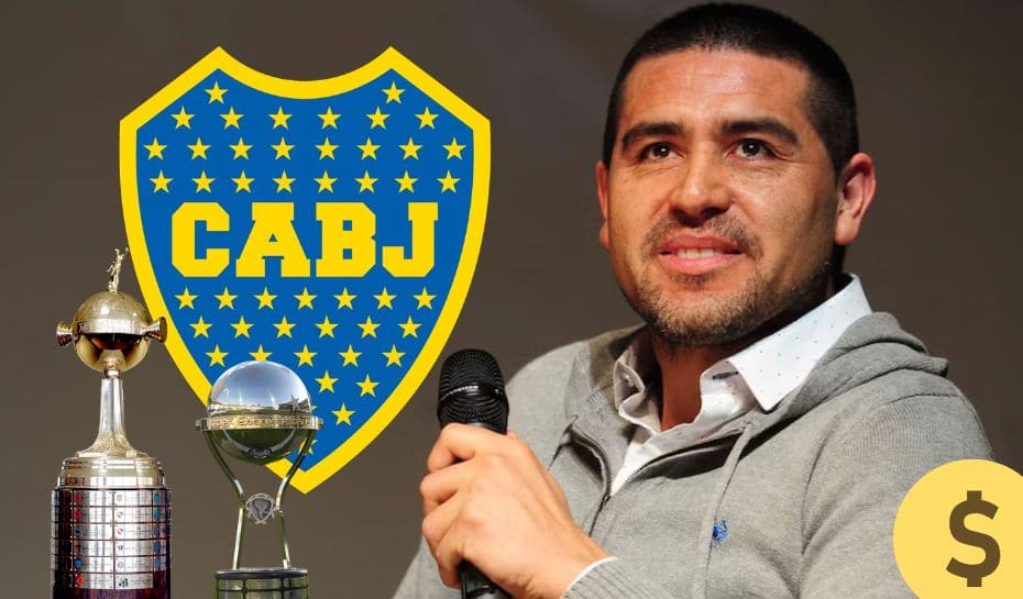 Boca's current earnings figure in the Sudamericana
