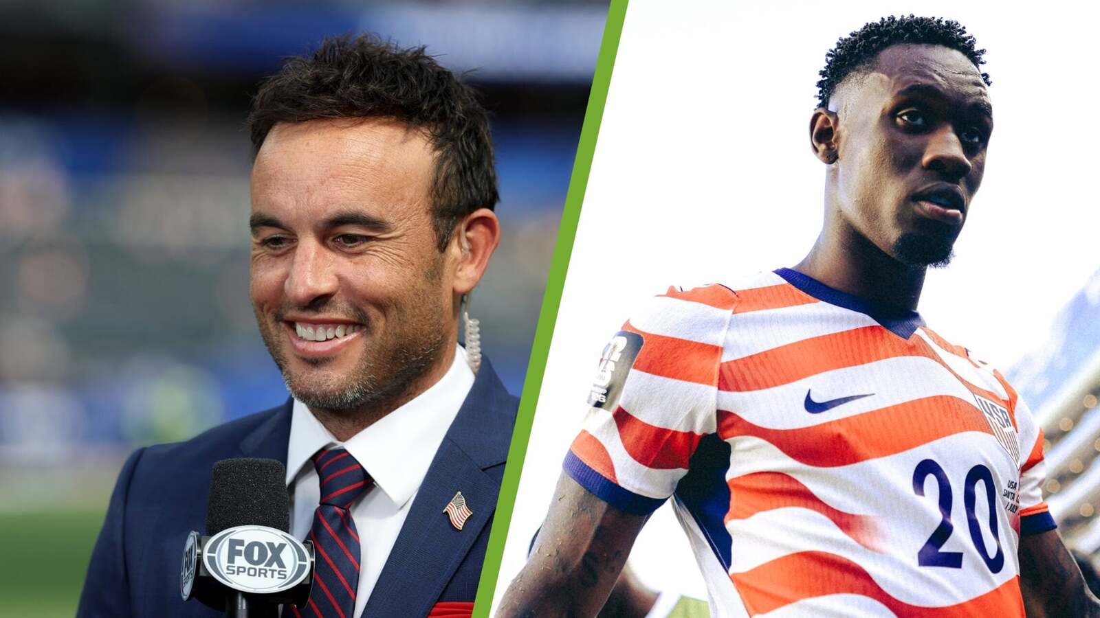 Landon Donovan discussing Folarin Balogun after failed Everton move.