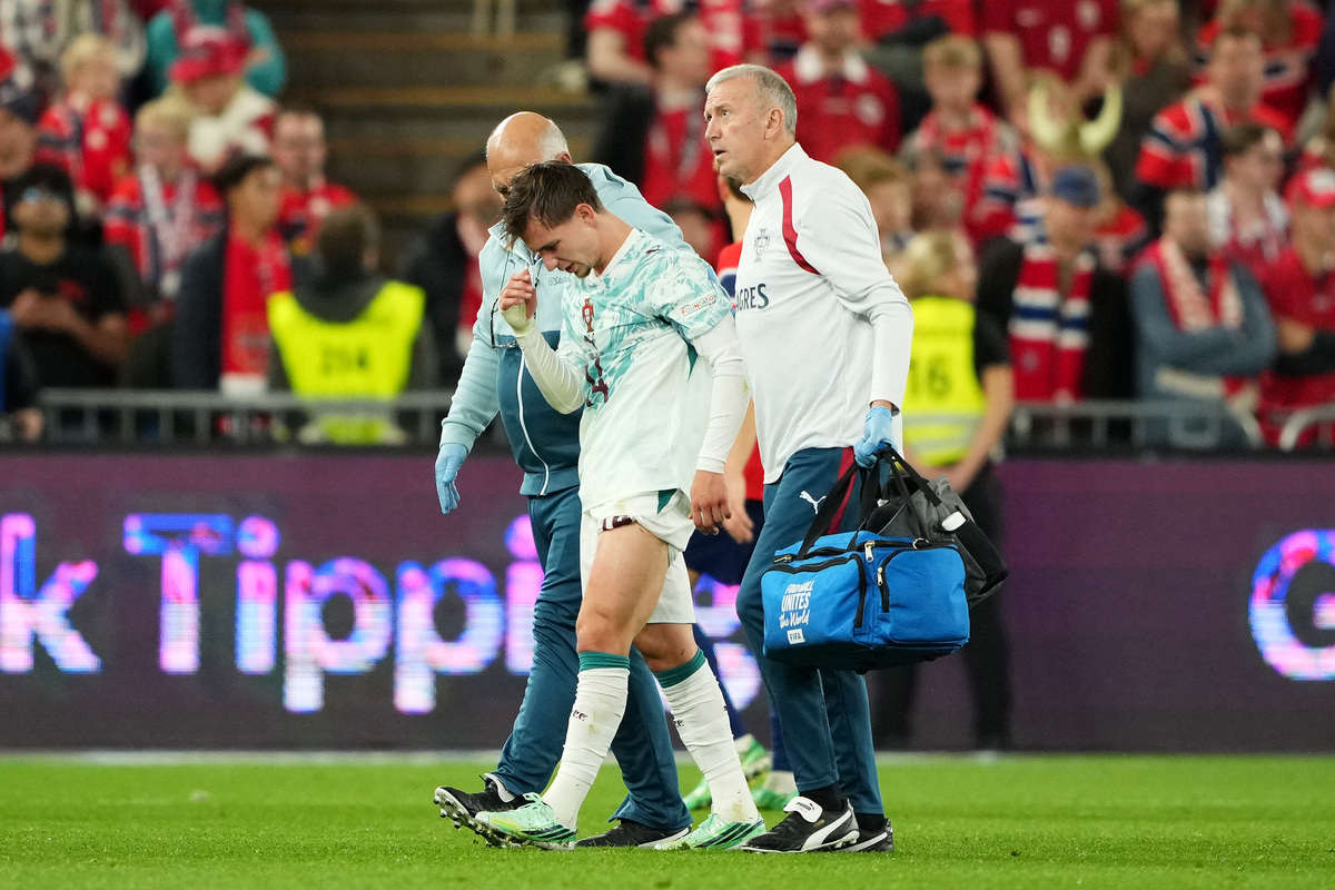 Juventus unconcerned by Conceicao injury after early Portugal substitution