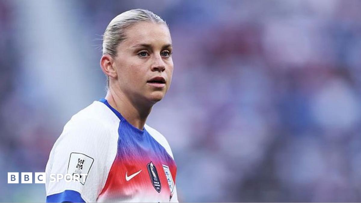 Alessia Russo named England women's player of the year.