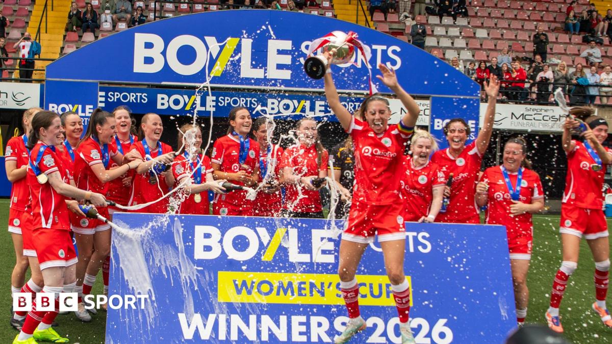 Cliftonville stripped of Women’s League Cup title over ineligible players