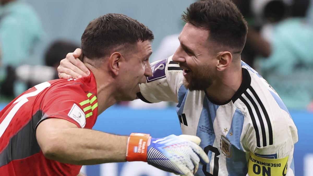 Emi Martínez's grand tribute to Messi, a prediction that his legacy will guide future Argentine stars