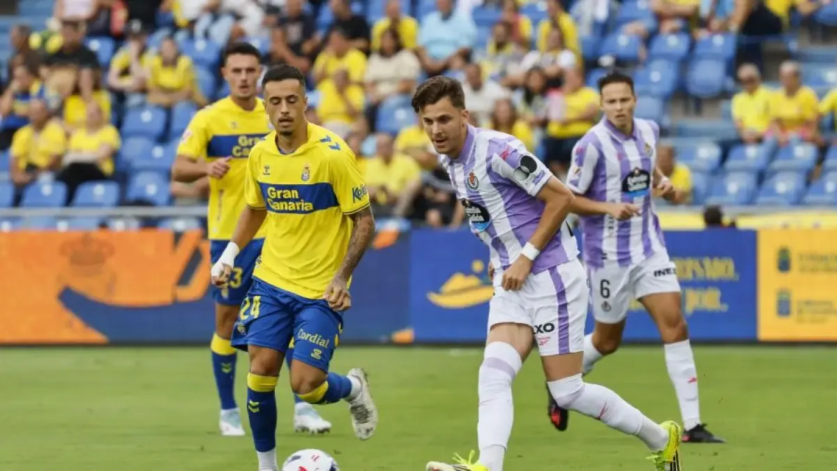Las Palmas and Valladolid end in a draw
