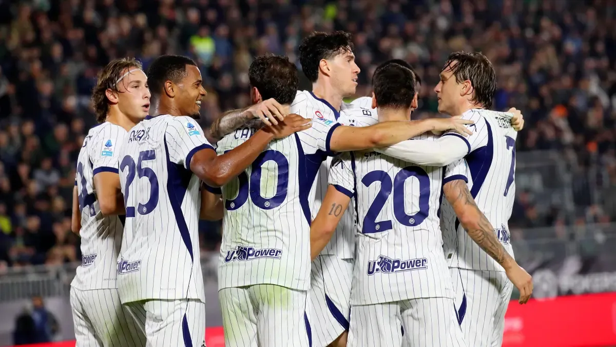 Inter remains top after defeating the last‑placed team via two own goals.