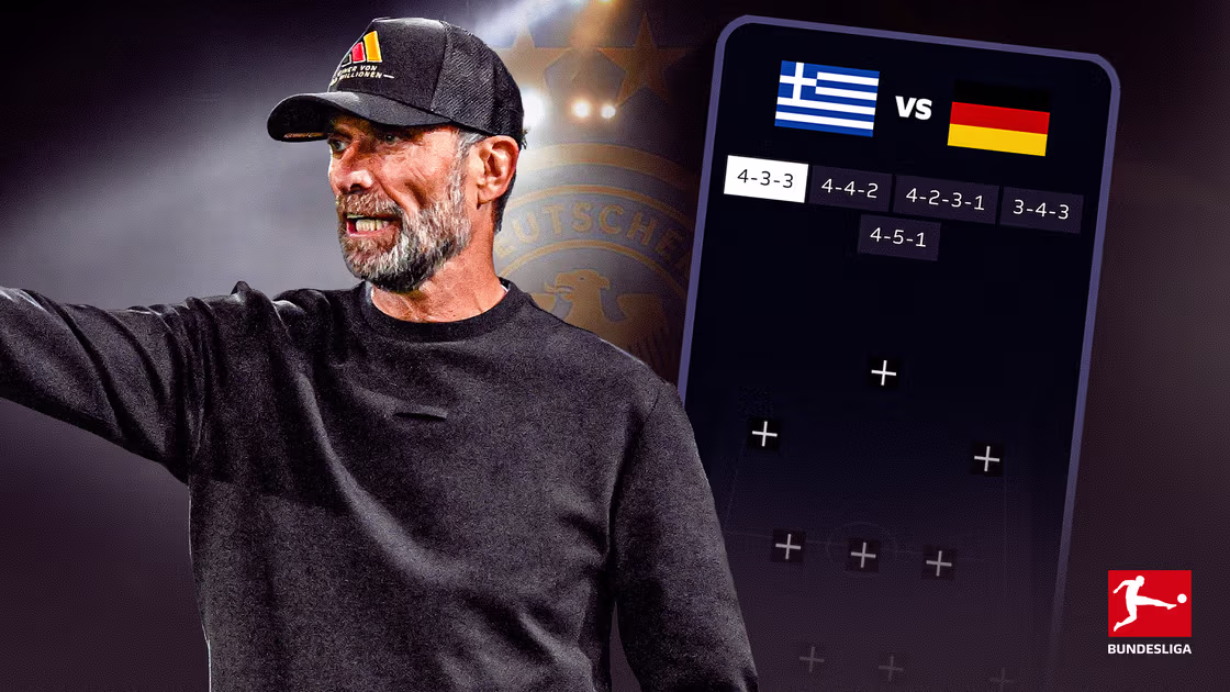 Choose your Germany XI for the Nations League clash with Greece