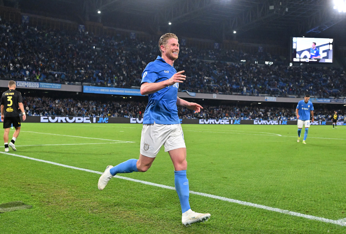 Kevin De Bruyne unsure about new Napoli role, says he's always been a Number 8 or 10
